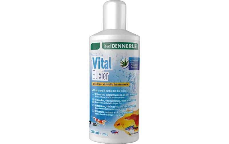 Dennerle Fischpflege Vital Elixier, 250 ml