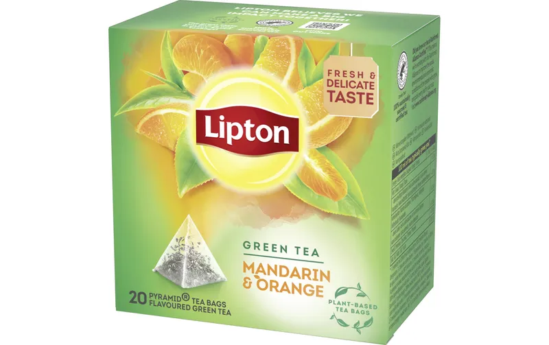 Lipton Teebeutel Green Mandarin & Orange 20 Stück
