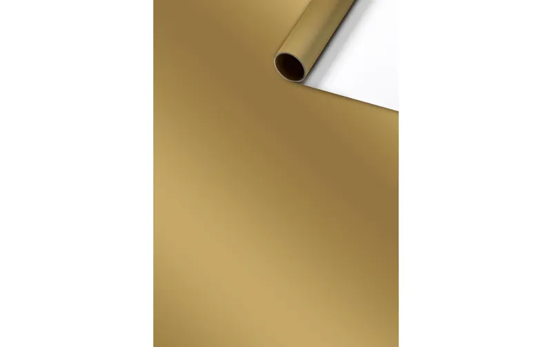 Stewo Geschenkpapier Colour Gold / blanc, 70 cm x 2 m
