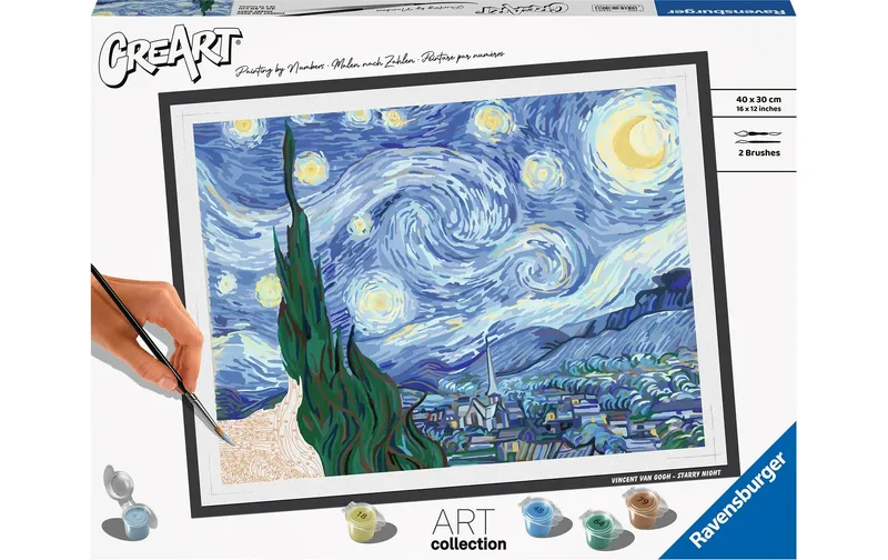 Ravensburger Malen nach Zahlen Van Gogh The Starry Night