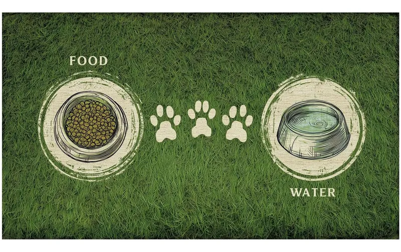Paws & Whiskers Napfunterlage Paspet1
