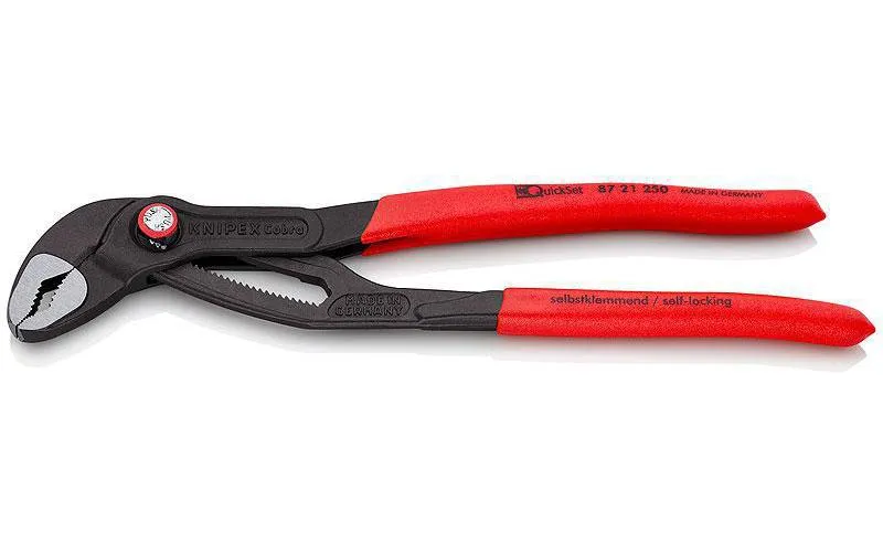 Knipex Wasserpumpenzange Cobra QuickSet 250 mm