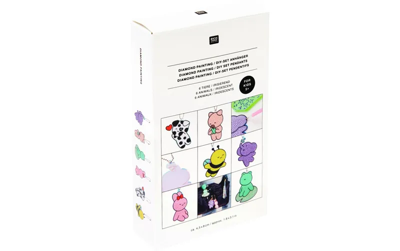Rico Design Diamond Painting DIY-Set, Tiere