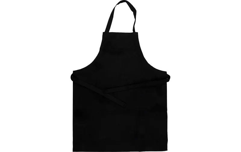 Creativ Company Kinderschürze 55 x 70 cm Baumwolle, black