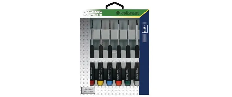 Velleman Schraubenzieher-Set Torx 6-teilig