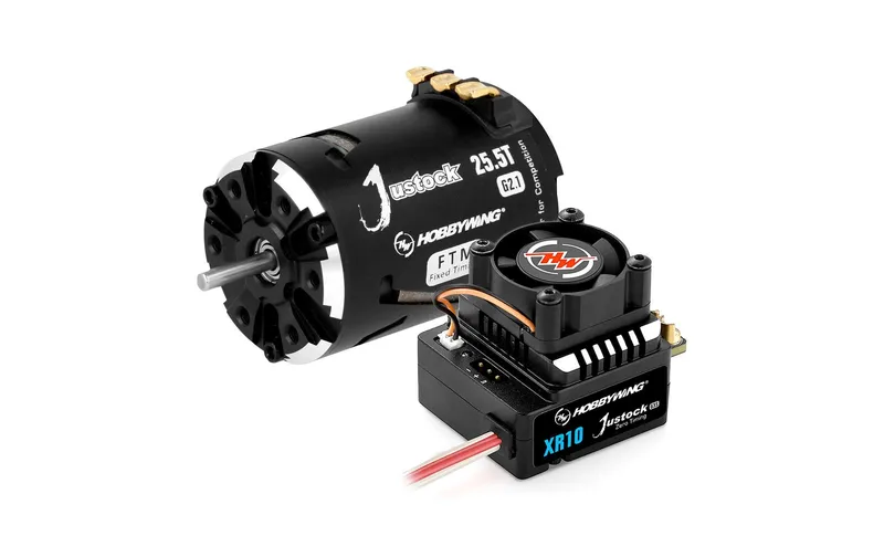 Hobbywing Brushless-Antriebsset Xerun Justock Combo G3S 25.5T, 1:10