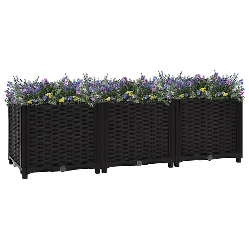 Hochbeet 120x40x38 cm Polypropylen