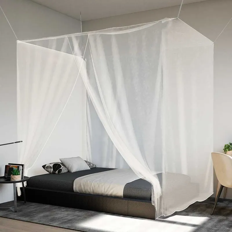 Zanzariera Sospesa 156 Mesh Bianca 220x100x150 cm