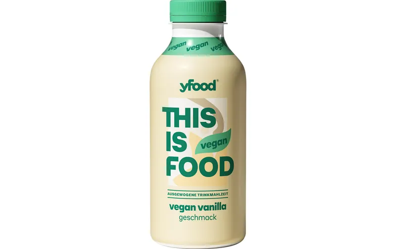 YFOOD Vegane Trinkmahlzeit Vanilla 500 ml