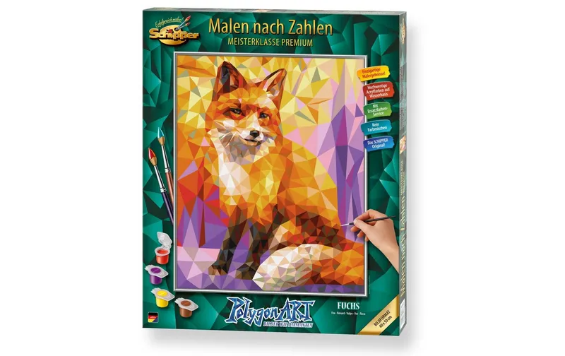 Schipper Malen nach Zahlen Polygon Art Fuchs