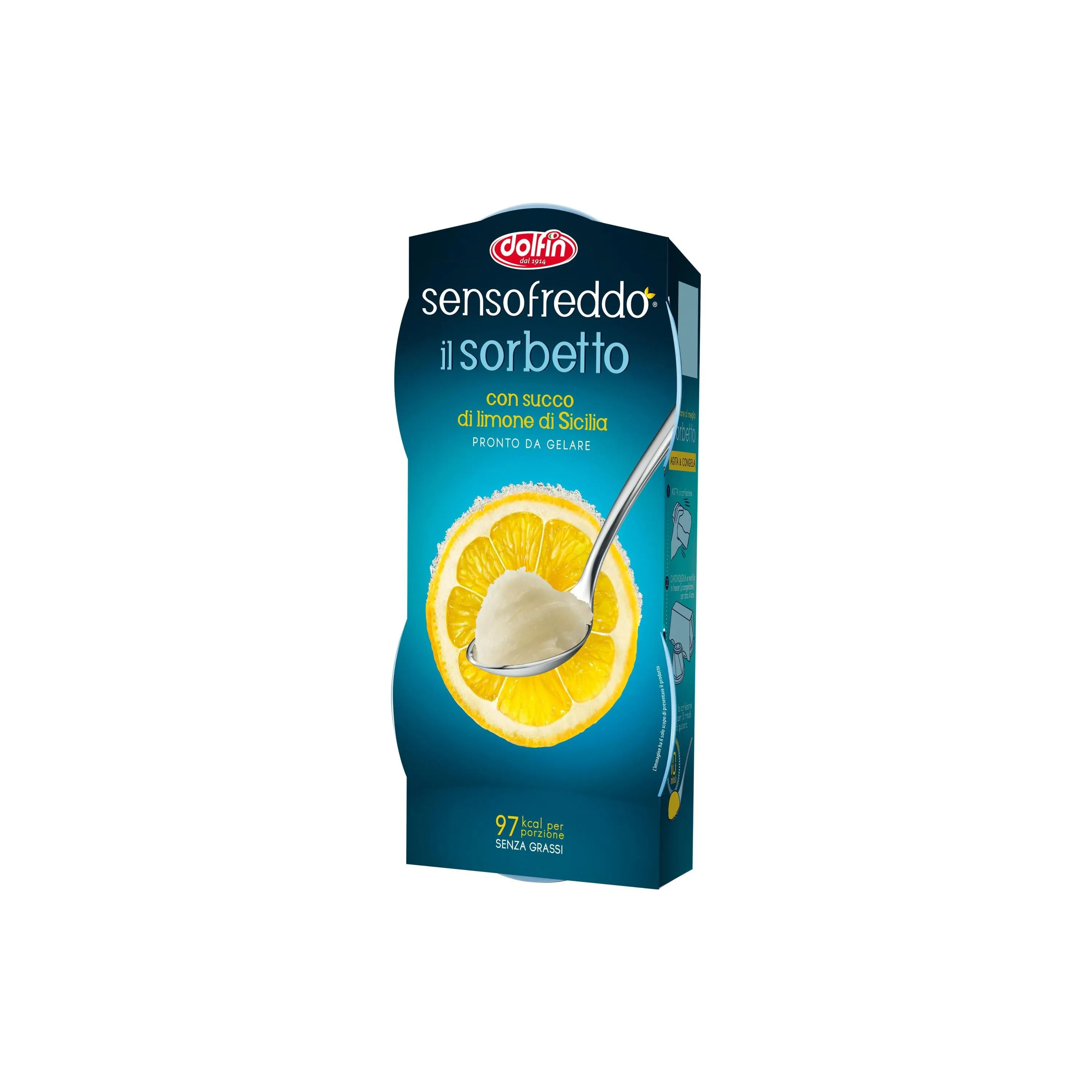 Dolfin Zitronen-Sizilien-Sorbet 200 g