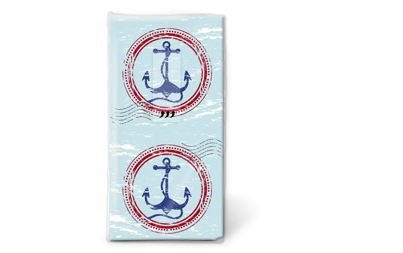 Paper + Design Taschentücher Anchor 10 pièces