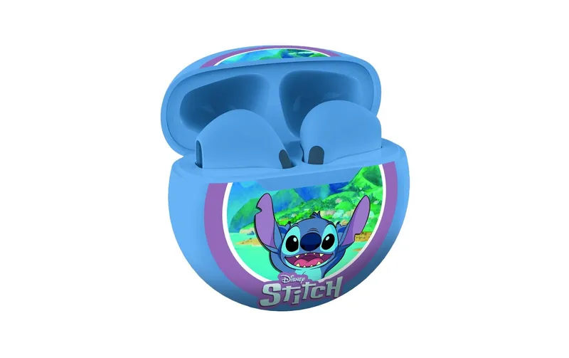 Lexibook Kabellose Bluetooth-Kopfhörer Stitch blue