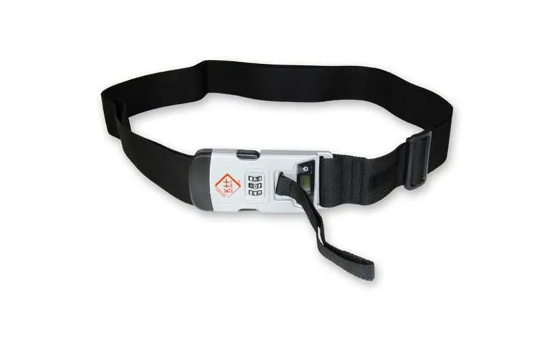 KH Security Koffergurt avec Zahlenschloss et Waage