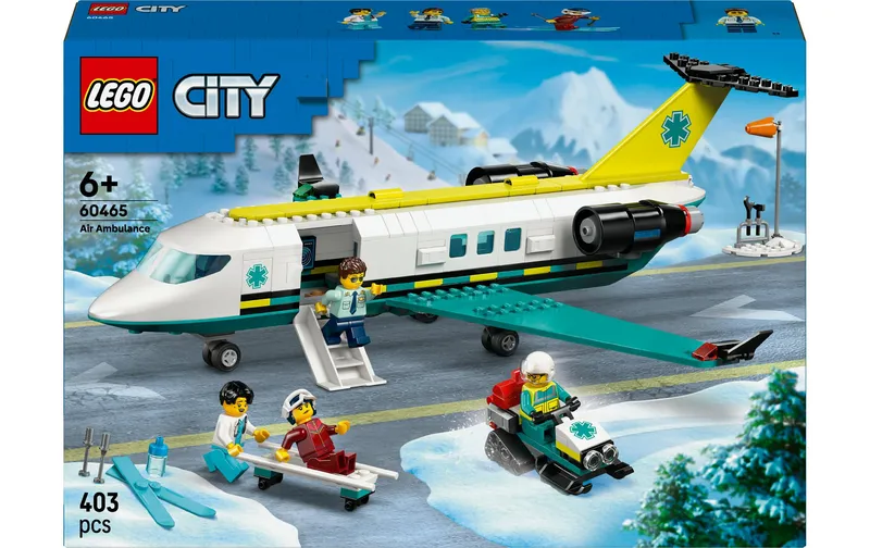 LEGO® City Notfallrettungsflugzeug 60465