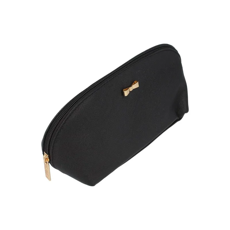 Parsa Beauty Kosmetiktasche Kunstleder schwarz 1 pezzi