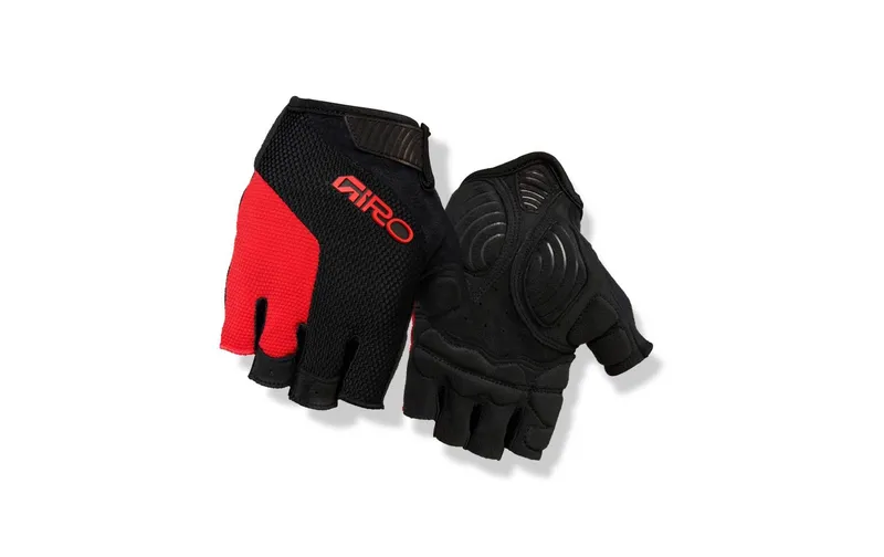 Giro Strade Dure SuperGel Glove Gr. M, Schwarz/Rot