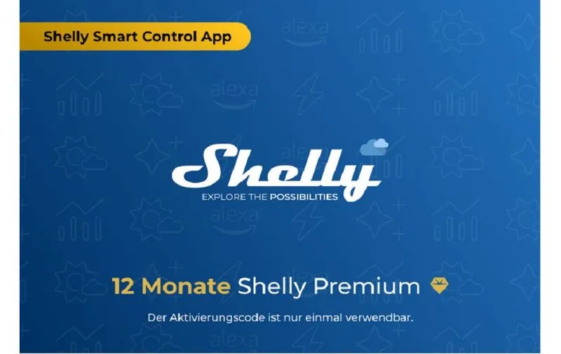 Shelly Geschenkkarte Premium 1 Jahr