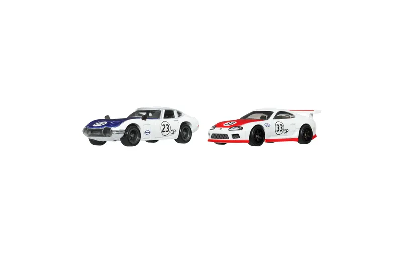 Hot Wheels Action Cars Premium Car Culture 2er-Pack – Ford/Toyota