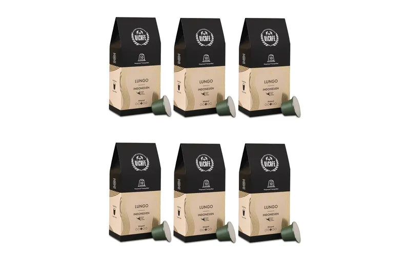 Vicafe Lungo Kapseln 6x 10 Kapseln