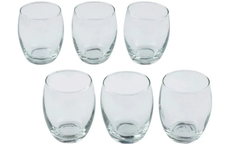 alpina Trinkgläser 350 ml, 6 pièces, transparent