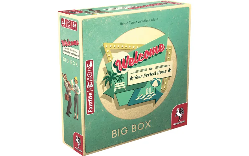 Pegasus Spiele Familienspiel Welcome to your perfect Home Big Box -DE