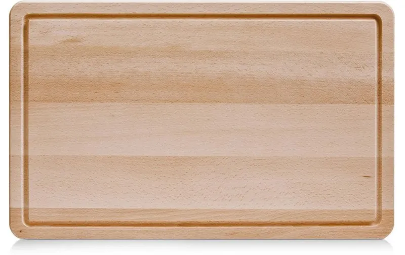 Zeller Present Schneidebrett mit Saftrille 28 cm x 45 cm
