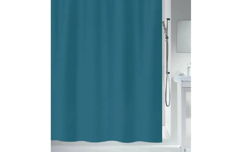 spirella Duschvorhang Primo 180 x 180 cm, blue
