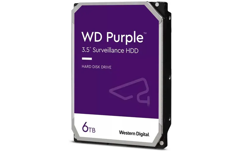 Western Digital Harddisk WD Purple 3.5" SATA 6 TB