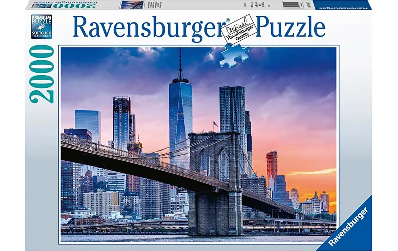 Ravensburger Puzzle de Brooklyn nach Manhattan 2000 Teile