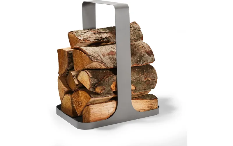 Philippi Kaminholzkorb Log 36 x 26 x 44 cm, gris