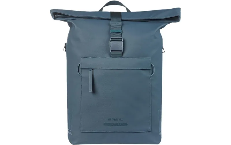BASIL Gepäckträgertasche Brooklyn MIK Hooks, 17 l, navy