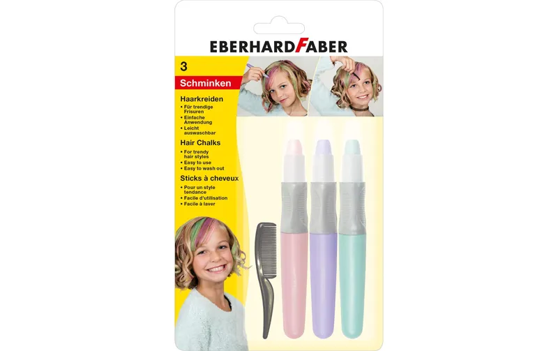 Eberhard Faber Haarkreide Set Pastell