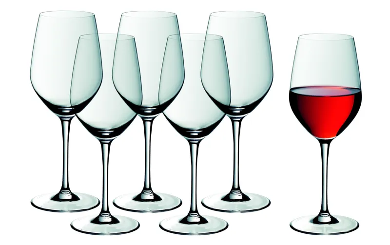 WMF redweinglas EasyPlus 450 ml, 6 pieces, transparent