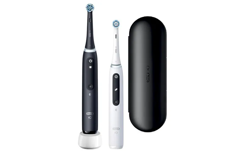 Oral-B rougeationszahnbürste iO Series 5 Duo noir/blanc