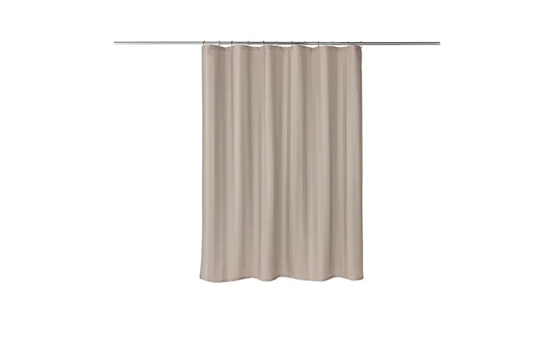 Kleine Wolke Duschvorhang Stripia 180 x 200 cm, Beige
