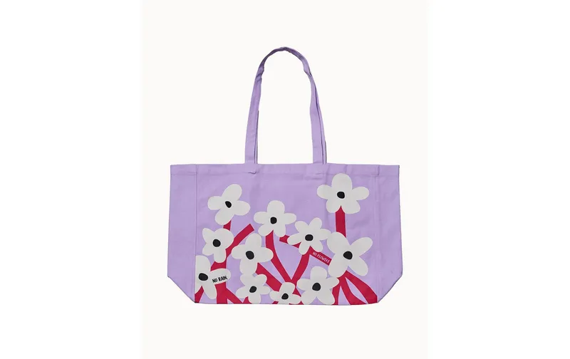 Chic Mic Tasche No Rain No Flowers Violett