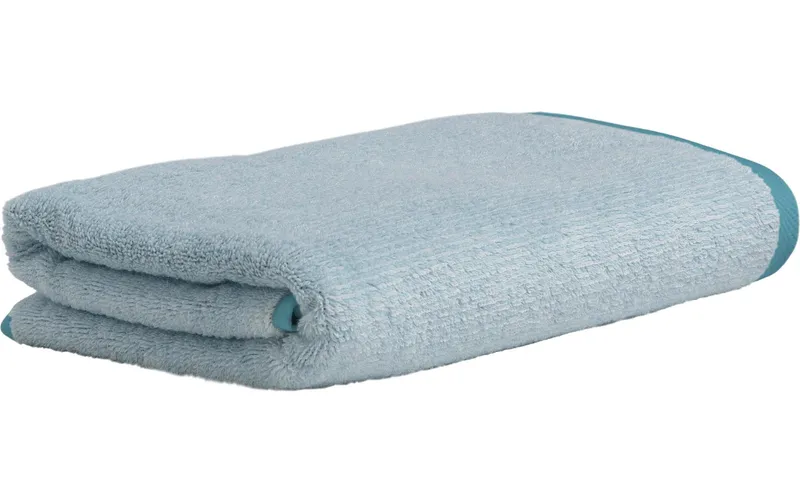 Möve Handtuch Tide Doubleface 50 x 100 cm, Aqua/Petrol