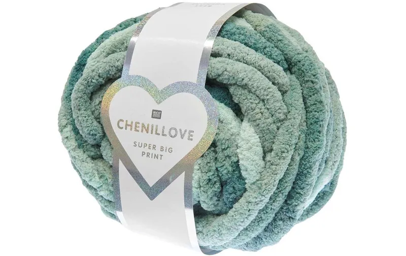 Rico Design Wolle Rico Chenillove Super Big 300 g, Efeugrün