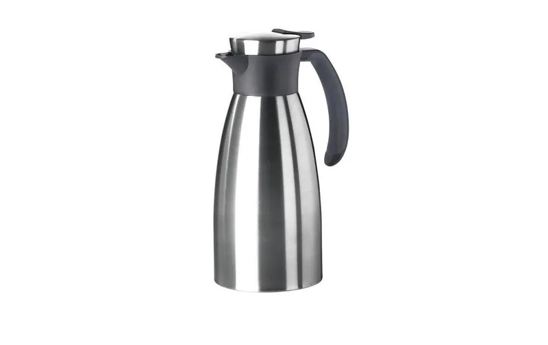 Emsa Thermoskanne Soft Grip 1000 ml, nero/Silber