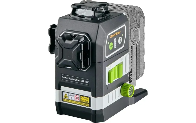 Laserliner Kreuzlinien-Laser PowerPlane 3G Multi-18 V 60 m