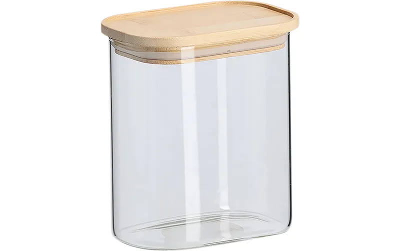 Zeller Present Vorratsdose Bambusdeckel 1 l