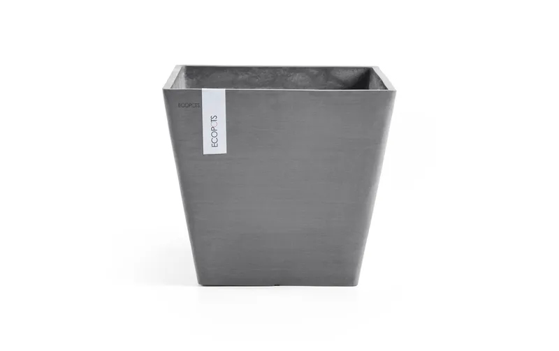 Ecopots Pflanzentopf Rotterdam 50 Grau