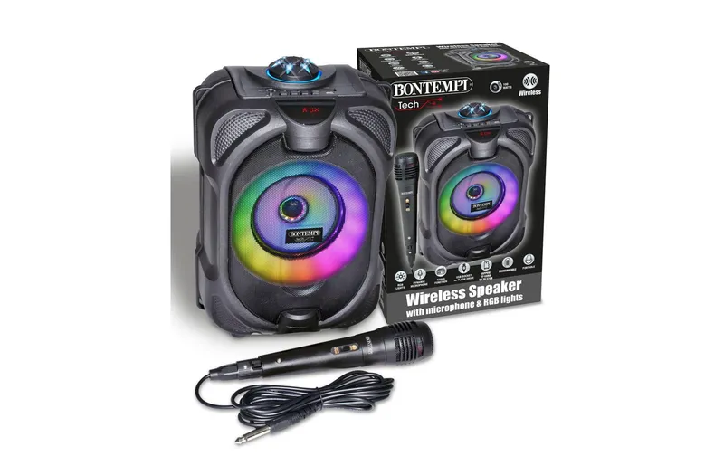 Bontempi Wireless Lautsprecher with Mikrofon 80W