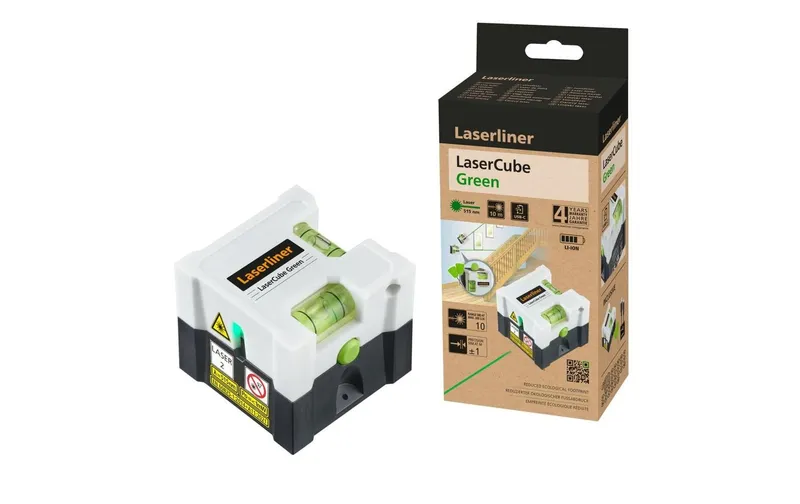 Laserliner Linienlaser LaserCube Green 10 m