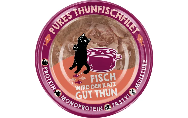 Lucky Lou Extra Food Thunfischfilet in Sud, 70 g