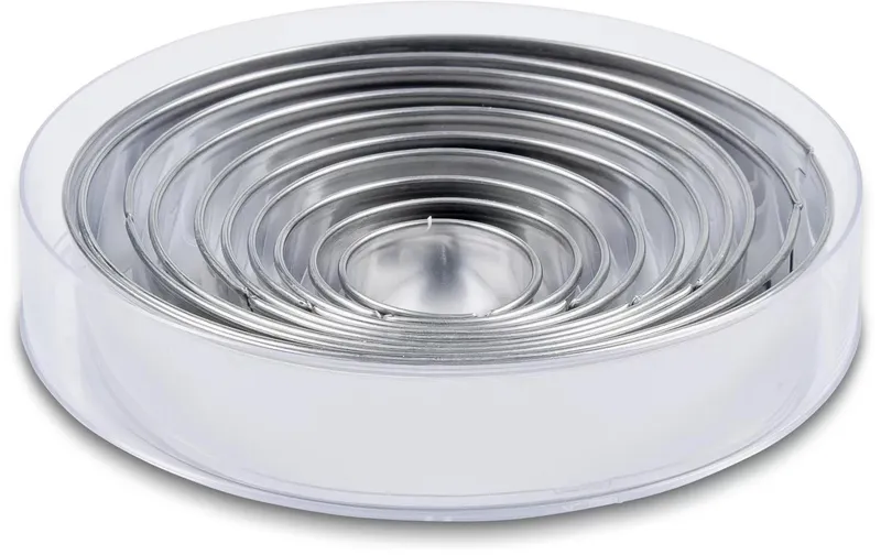 Städter Guetzli-Ausstecher Ringe Ringe, 10-teiliges Set