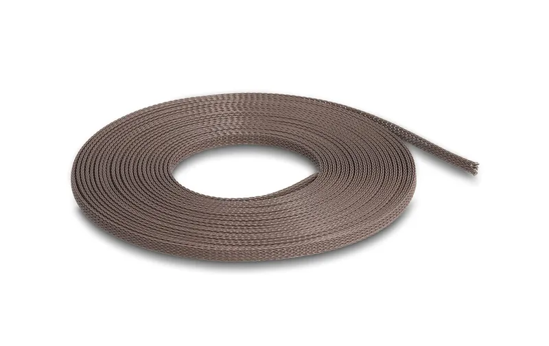 Delock Geflechtschlauch nagerfest, 5 m x 3 mm brun