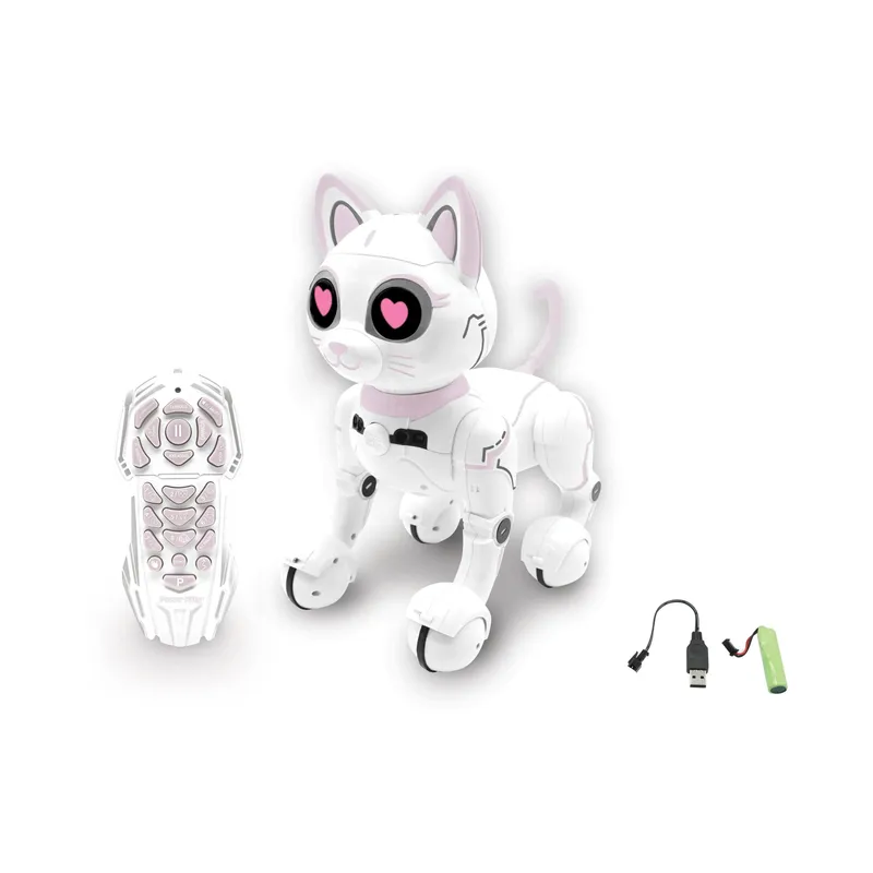 Lexibook Robotkatze Power Kitty blanc Pink