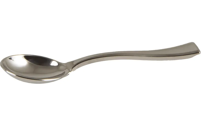 ELCO Einweg-Kaffeelöffel 100 pieces, Silber
